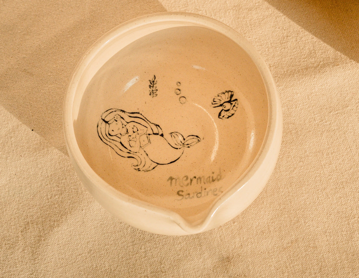 Mermaid Sardines Matcha Bowl Sets